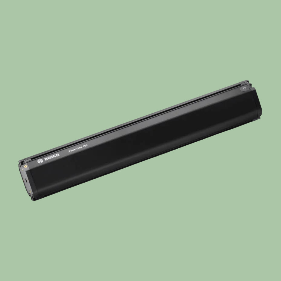 Black cylindrical device with 'Bosch' branding on a white background